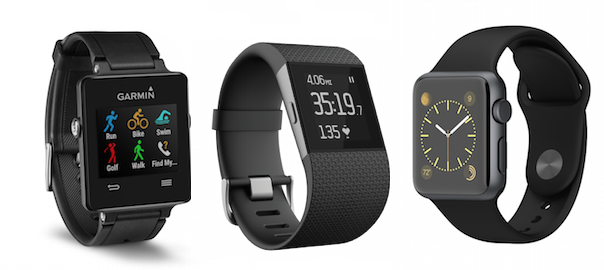 Apple Watch Sport versus Fitbit Surge 